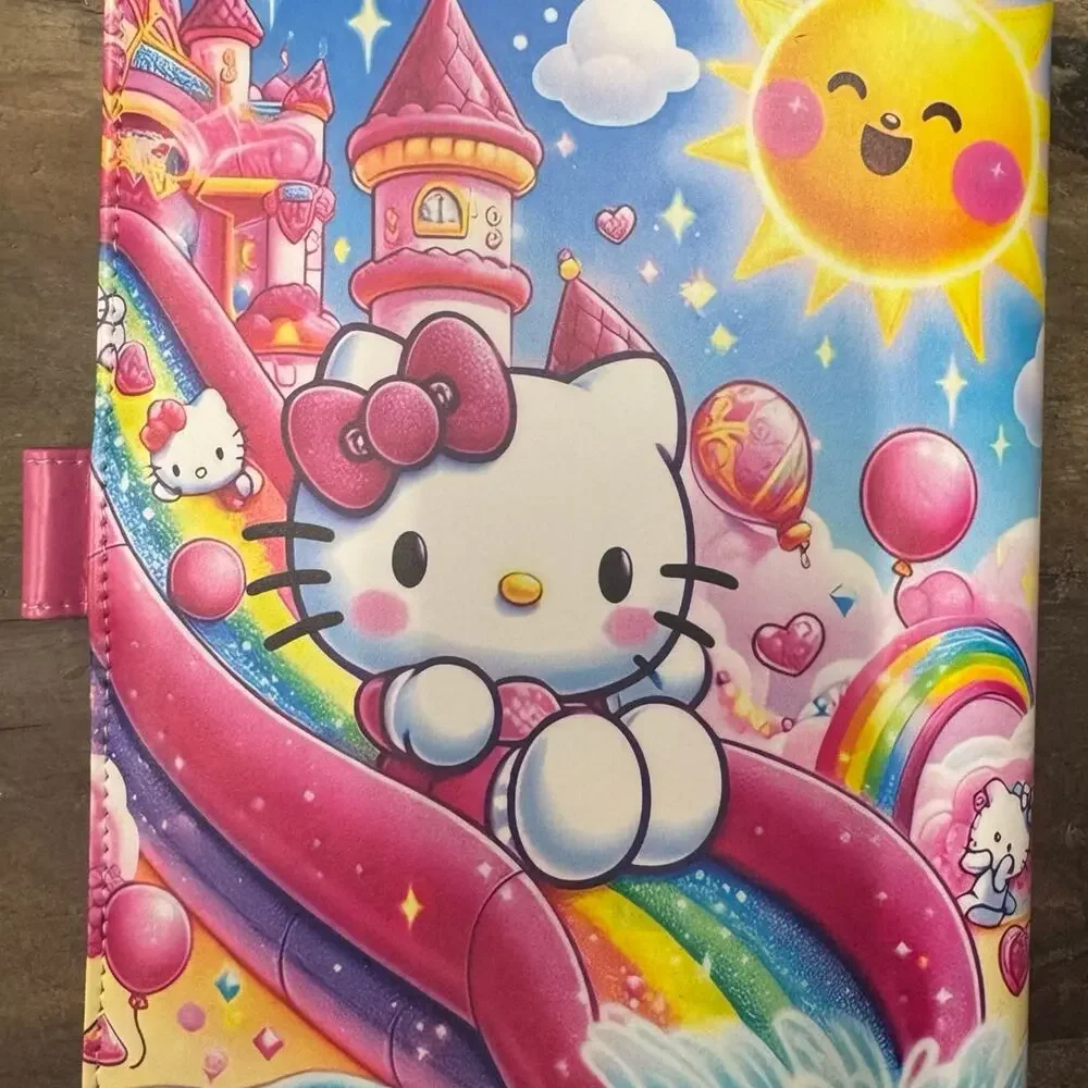 Hello Kitty A5 Binder with matching printed paper